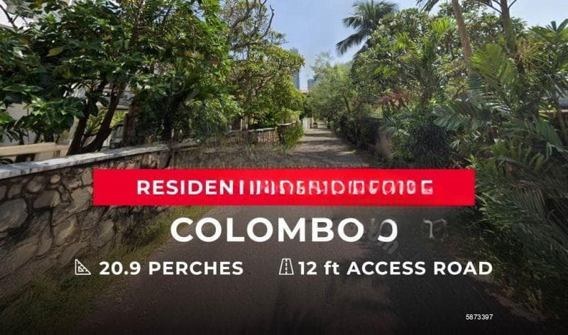 Land for Sale - Colombo 03 | LKR 600,000,000