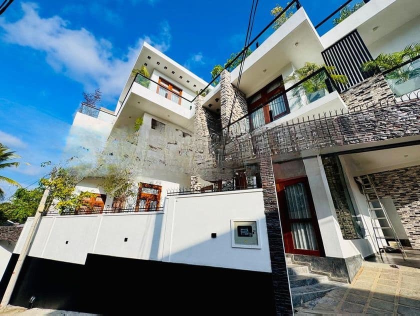 Teak-Finished Smart Home for Sale in Prime Battaramulla