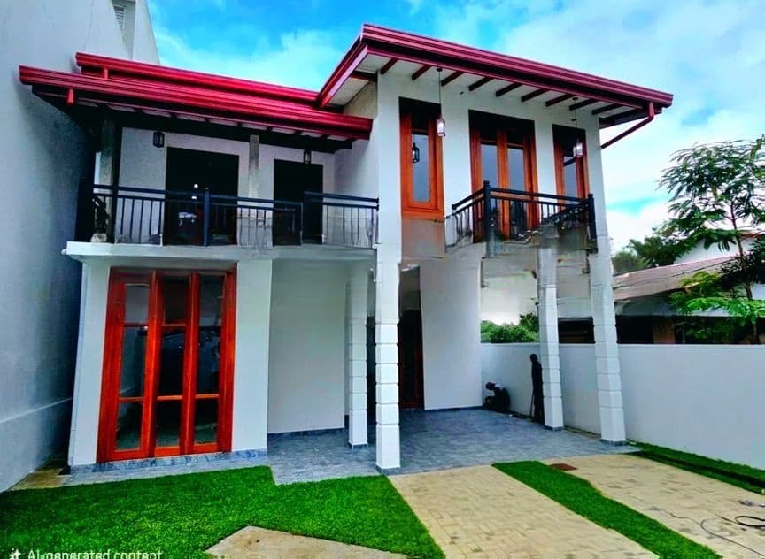 ණවමාදිලියේ විසාල කාමර සහිත සුපරි දෙමහල් නිවසක් විකිනිමට කොටිටාවෙි