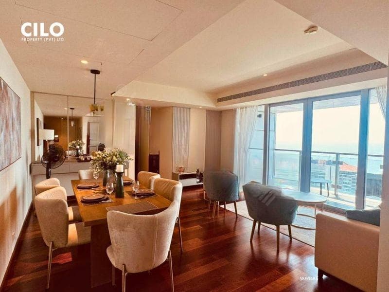 2 bedrooms sea view suite tower for immediate rent Colombo 2 Cinnamon life