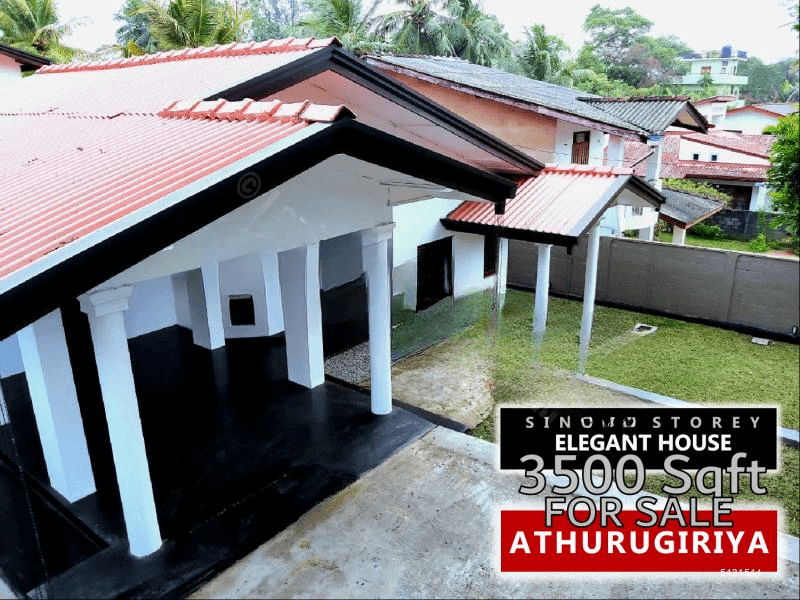 Single Storey Elegant House on 20 perch Land for sale in Athurugiriya (SH 13406)