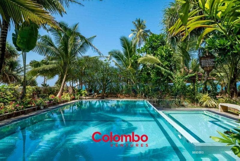 Ambalangoda Hotel – 7 Room Beachfront Award Winning Boutique Hotel for SALE – Southern Province Private Beach