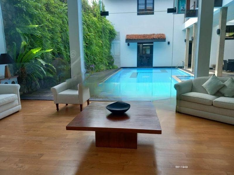 Colombo 5 | Off Jawatta Road | 4 BR | Luxury House | Pool | Fully Furnished | Expats only | $5000 negotiable