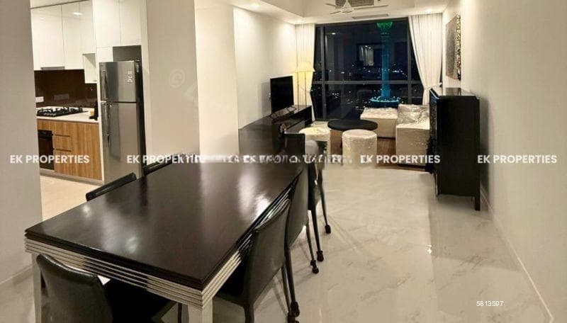 3 Bedroom Apartment in Capitol Twin Peaks For Rent | Colombo 2 | 1250 sq.ft | Above 30th Floor | EK-1354