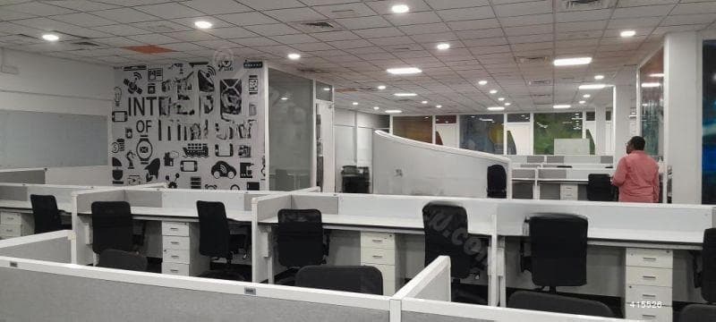 Fully furnished office space 375k per 1000 sqft 126 seater capacity in 11000 sqft. Or 6000 sqft available
