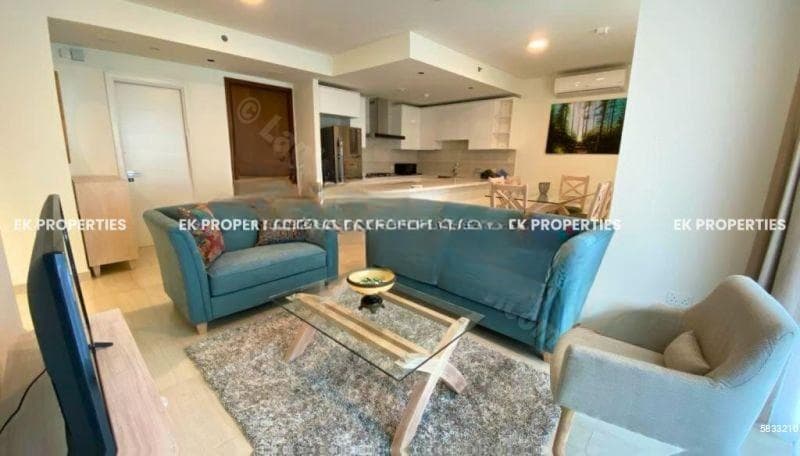 2 Bedroom Furnished Apartment For Rent in Colombo City Centre | 1000 sq.ft | Furnished | Above 15th Floor | EK-1374