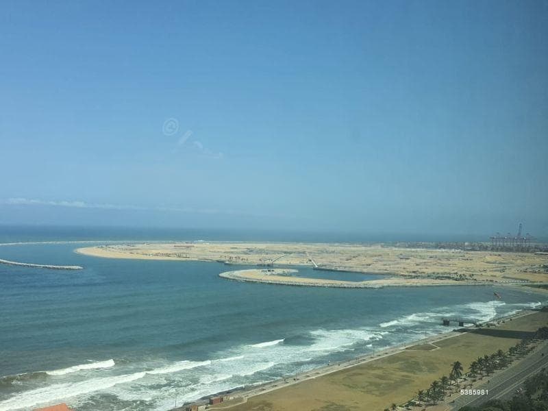 Iceland Residencies | Heart of downtown Colombo | Semi furnished | 3 Bedroom | Beautiful Sea view | 355K