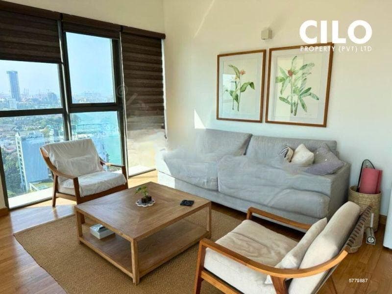 2 bedrooms furnished largest Luna tower apartment at Colombo 2 for sale