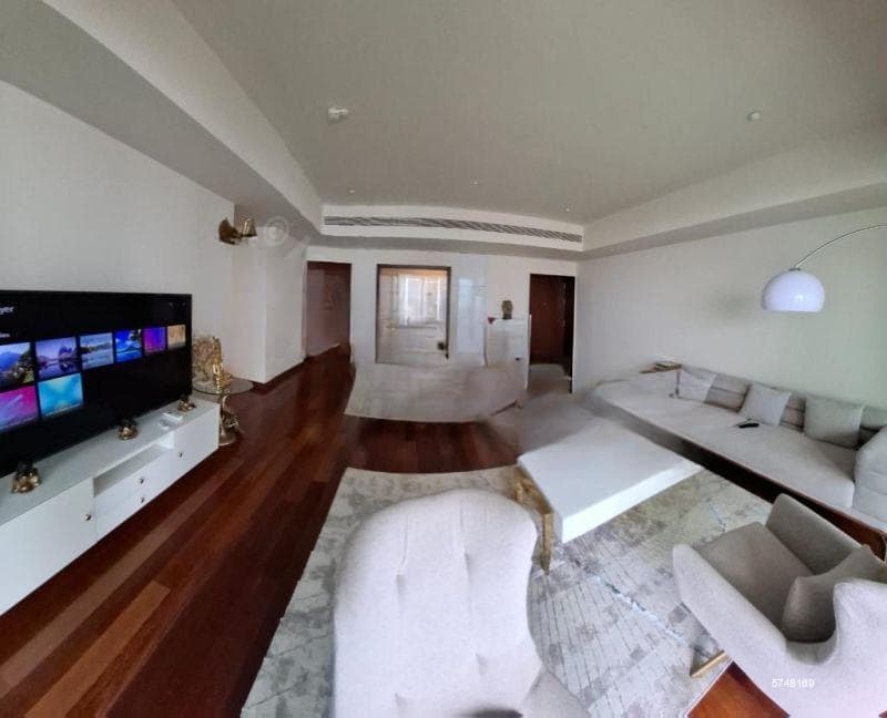 Elegantly Furnished 3 bed room apartment at Cinnamon Life with a stunning view