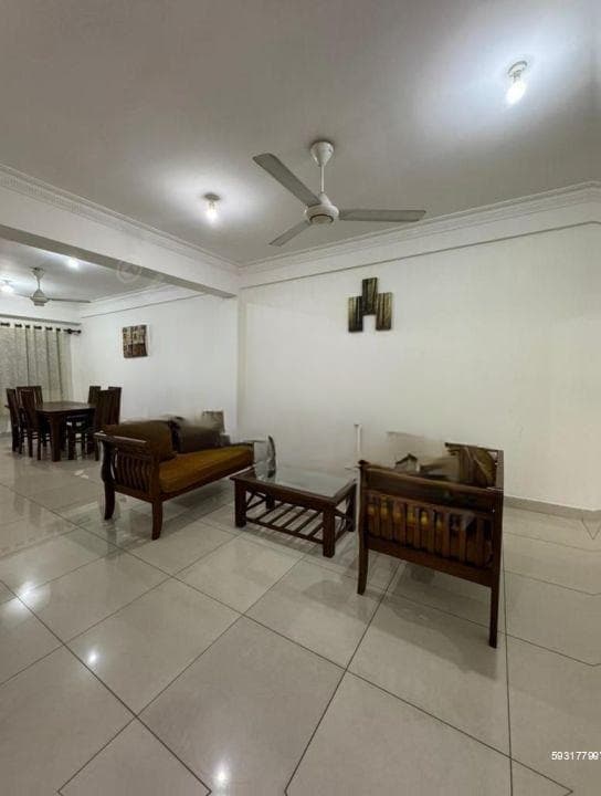 Fully Furnished 3-Bedroom Apartment for Long-Term Rental in Kalubowila. (Property Code: CSA401)