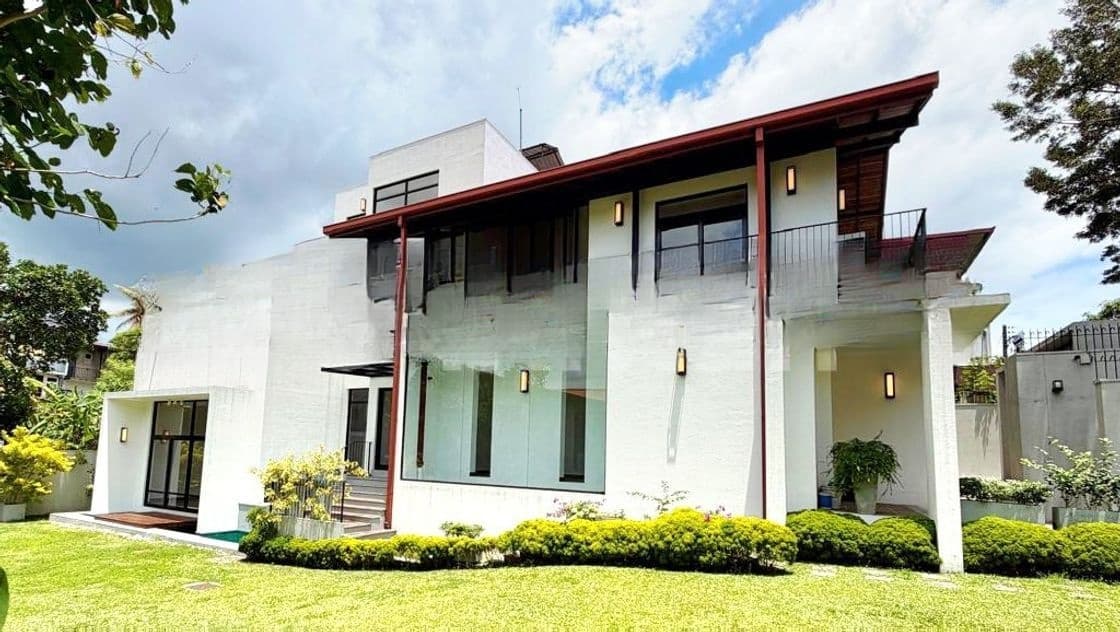 Architecture Designed Luxury Three Story House For Sale In Walpola