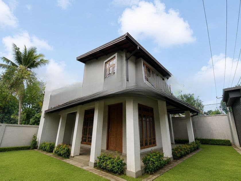 Partly Completed Two Storied House Very Close to Kadawatha Town